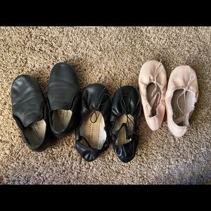 Size 13 ballet dance shoes